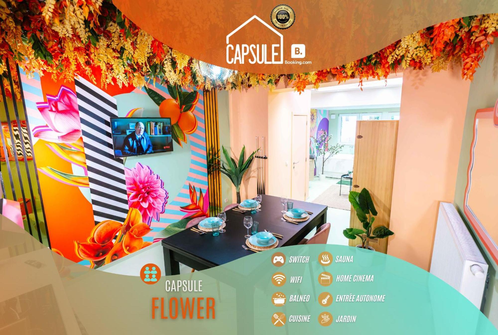 Capsule Flower - Balneo - Cinema - Billard - Nintendo Switch - Mons Centre Exterior foto